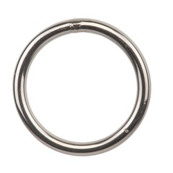Stainless Steel Round Ring 8mm X 75mm