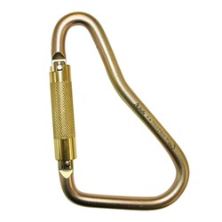 Steel Twist Lock Scaffold Hook Karabiner 35kN