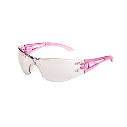 Mack Crystal Pink Clear Safety Glasses