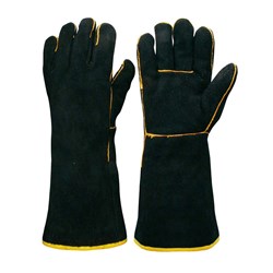 Frontier Black & Gold Welder Glove