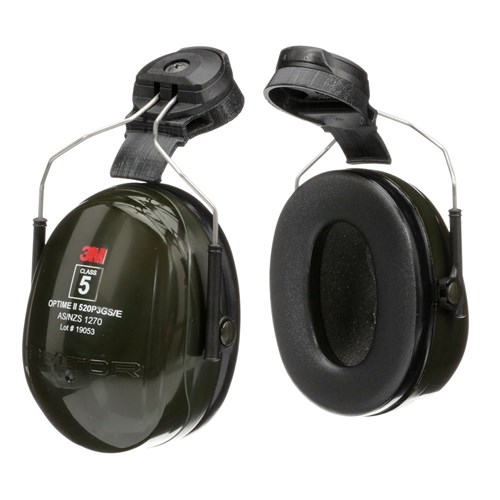 3M Peltor Optime II Helmet Attachment Earmuffs