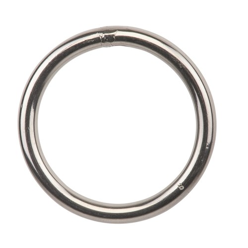 Stainless Steel Round Ring 8mm X 75mm