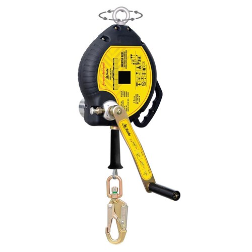 B-Safe Arresto Dual Inertia Reel Retrieval Block, 140kg x 10m Cable