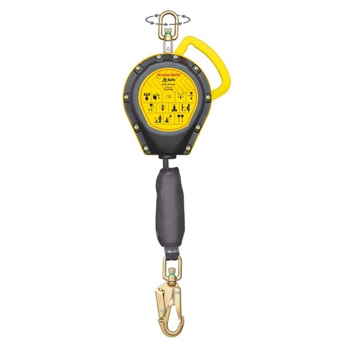 B-Safe Arresto Inertia Reel (SRL), 140kg x 7.5m Webbing
