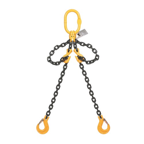 Beaver Grade 80 Double Leg Sling With Clevis Sling Hook 7mm x 2m 2.6T