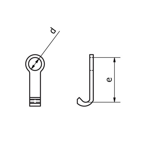 Beaver G80 Drum Hooks