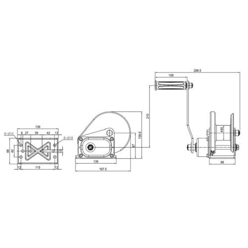 Beaver Brake Hand Winches