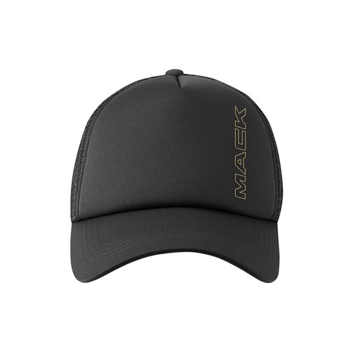 Mack Curved Brim Foam Trucker Cap