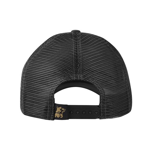 Mack Curved Brim Foam Trucker Cap
