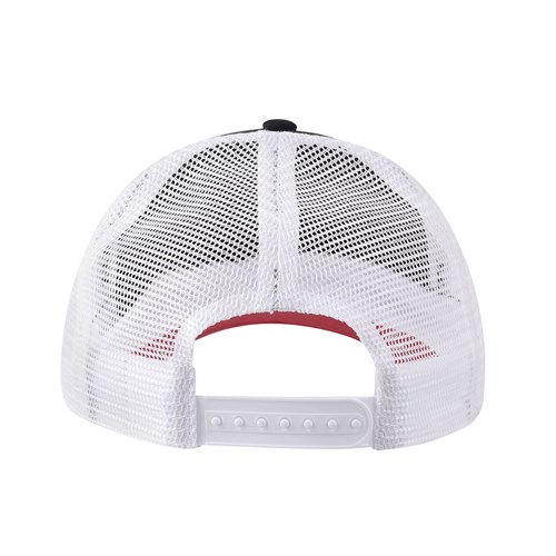 Mack Tri Colour Curved Brim Trucker Cap