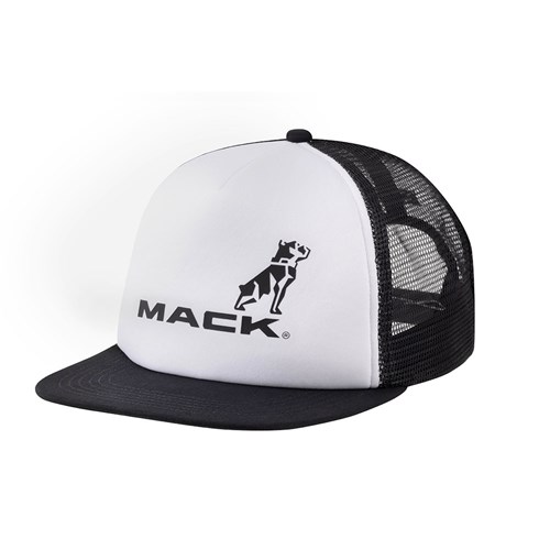 Mack Flat Brim Foam Trucker Cap