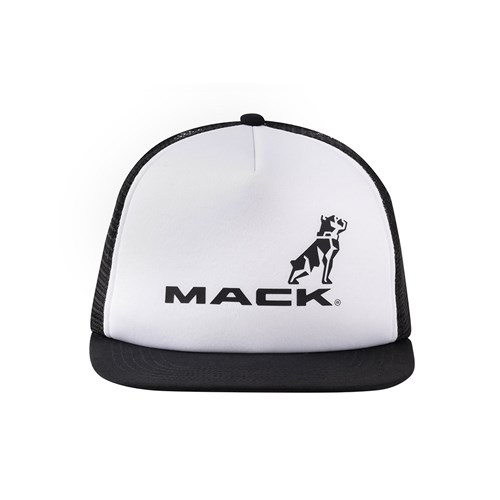 Mack Flat Brim Foam Trucker Cap