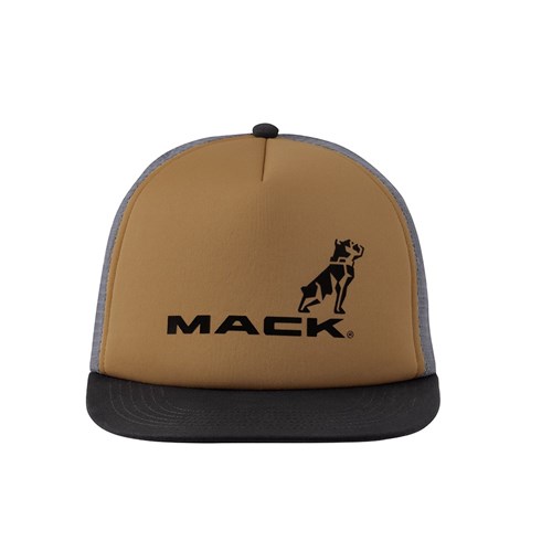 Mack Flat Brim Foam Tri ColourTrucker Cap
