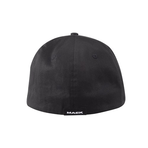 Mack Plain Fitted Polyestet Curved 6 Panel Cap X-Pand