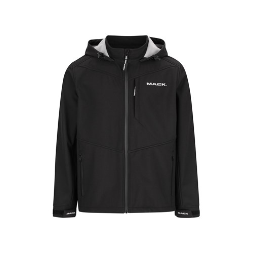 MACK HOODED SOFT SHELL RECYCLED POLYESTER JACKET