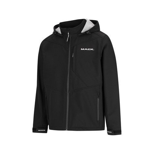 MACK HOODED SOFT SHELL RECYCLED POLYESTER JACKET