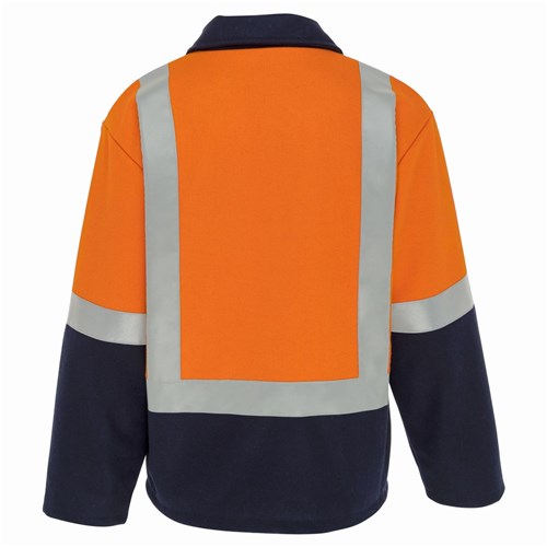 WS Workwear Hi-Vis Bluey Jacket with H-reflective Tape