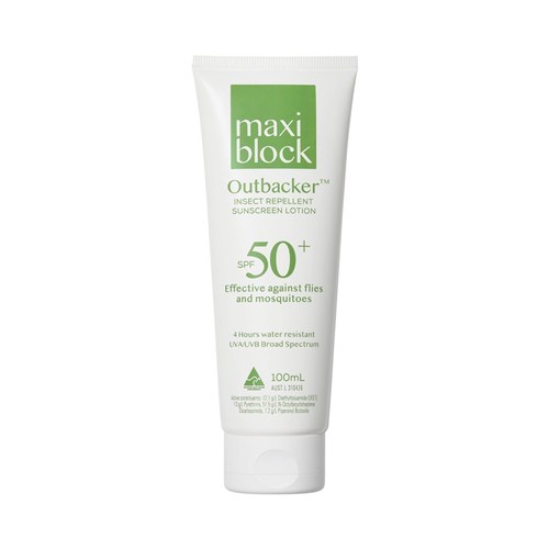 Maxiblock - Outbacker Insect Repellent Sunscreen SPF50+