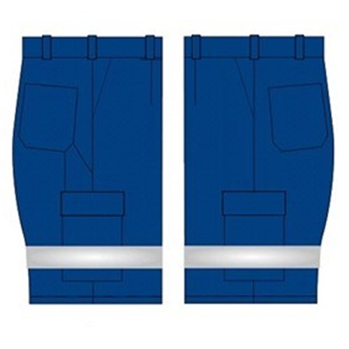 WS Workwear Mens Cargo Shorts with Reflective Tape